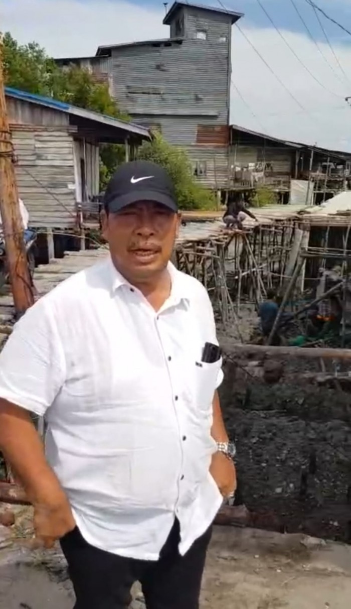 Jalan di Palika Memprihatinkan, H. Rahmat Siap Perjuangkan Aspirasi Warga 