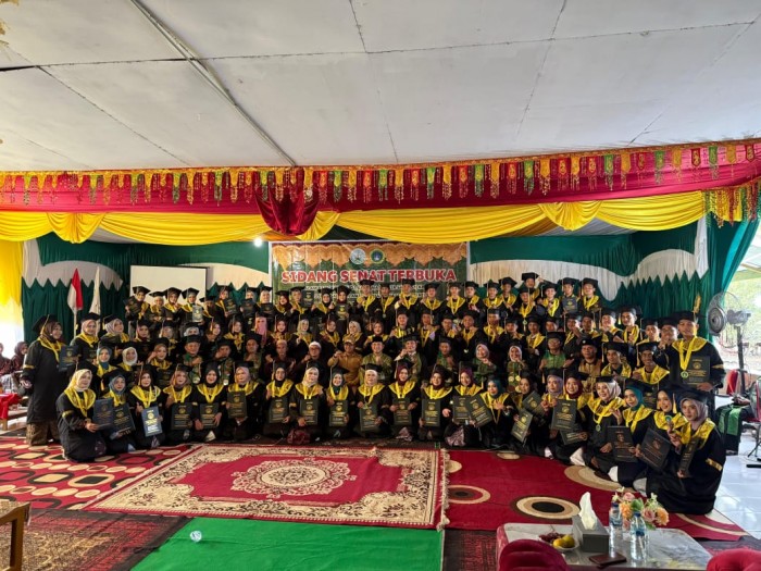 IAI Dar Aswaja Rohil Wisuda 106 Sarjana Angkatan XIII