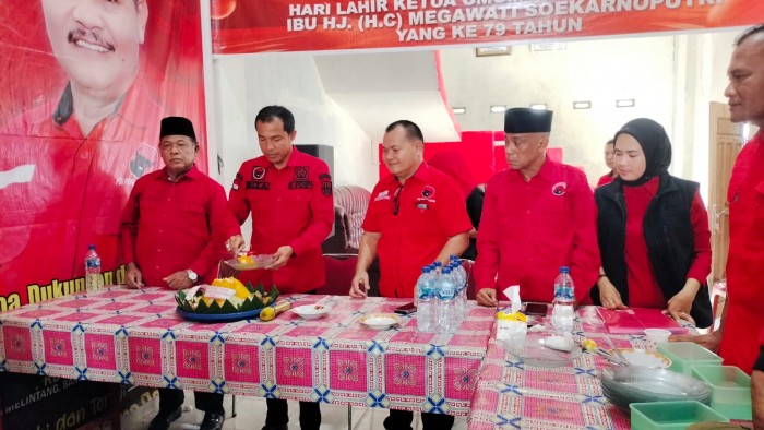Peringati Harlah Megawati ke-79, DPC PDI Perjuangan Rohil Gaungkan Gerakan Merawat Ibu Pertiwi
