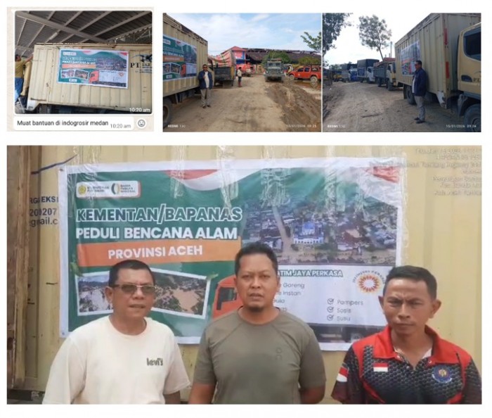PT Jatim Jaya Perkasa Salurkan Bantuan Sembako untuk Korban Banjir di Aceh Tamiang