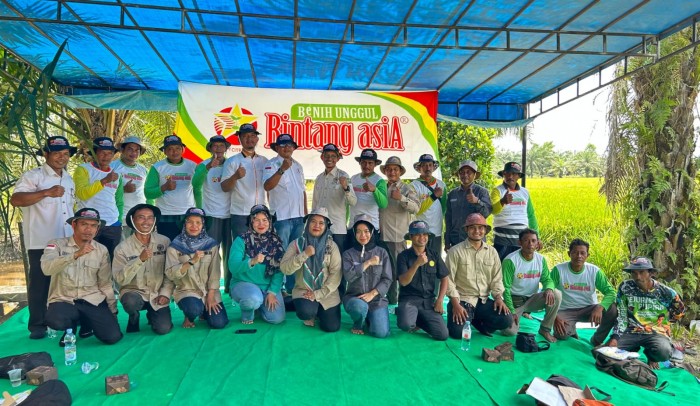 PT Benih Citra Asia Gelar Farm Field Day Padi Hibrida BCA 21 F1 di Mukti Jaya