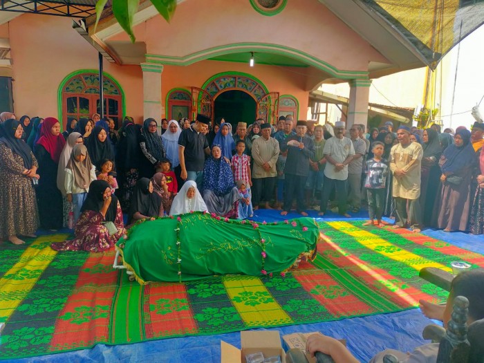 Pemcam Bagan Sinembah Berduka, Pegawai TKSK Sigit Udayana Wafat