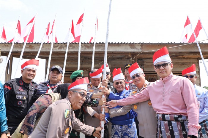 Ekspedisi Merah Putih Presisi Polda Riau Turun ke Sinaboi