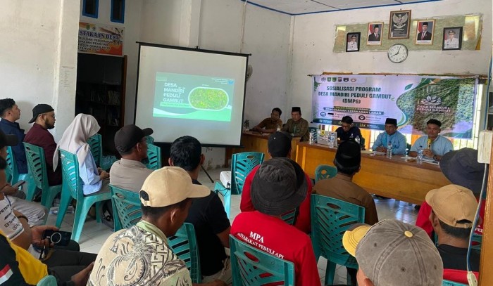 Perkuat Pencegahan Kebakaran Lahan Gambut, PT JJP Inisiasi Program DMPG di Tujuh Desa