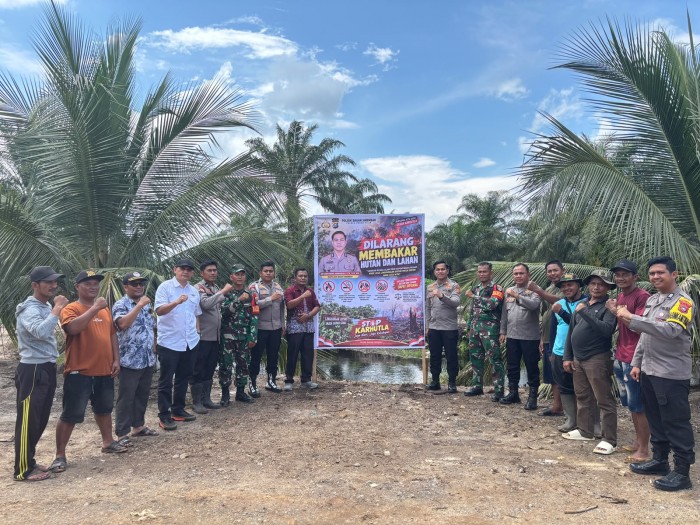 Upika Basira Ingatkan Warga Bahaya Karhutla