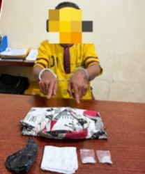 Berantas Narkoba, Polsek Bangko Tangkap Tersangka dengan BB 5,3 Gram Sabu