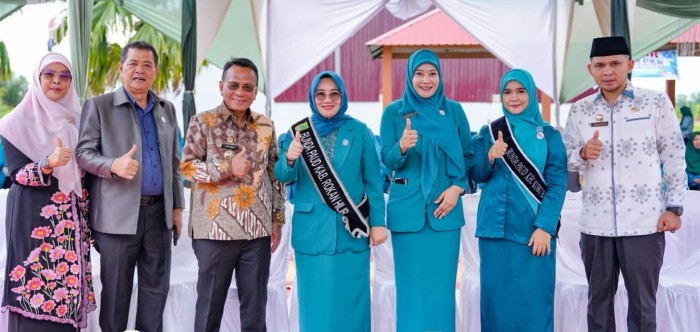 Dilantik Ketua TP-PKK Rohil, Afifah Zahraini Siap Hadirkan Program Pemberdayaan yang Menyentuh Masyarakat